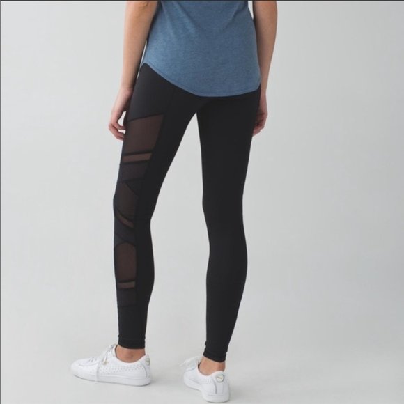Lululmon Just Breath Mesh Leggings - Picture 2 of 7